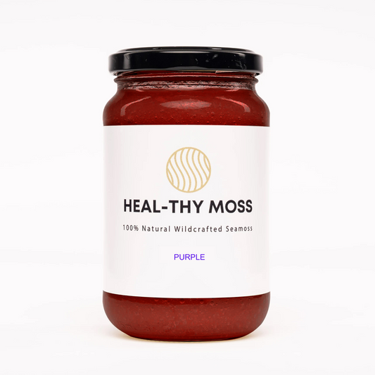 Premium Purple Heal-thy Moss Seamoss - 720ml
